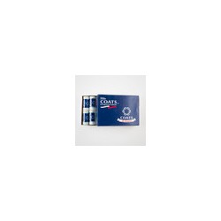 Hilo de Costura Coats 12 carretes de 200 m
                        9-4000-Negro
                        11-2000-Blanco
         