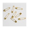 Alfiler de Seguridad Dorado de Hierro 3/0 144 pzas.