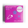 Alfiler de Seguridad Dorado de Hierro 3/0 144 pzas.