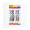 Broche de Gancho de Níquel 24 Tarjetas con 12 Juegos #8
                        12-148-Níquel
                        9-116-Negr