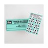 Broche de Presión Negro Prym 48 Tarjetas con 36 Juegos No. 2/0/7 mm 116-Negro
                        116-Negro
                