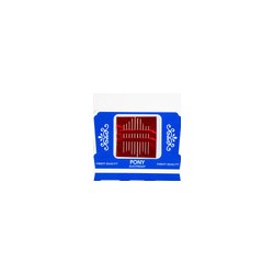 Aguja para Coser a Mano Pony 72 Sobres con 30 Agujas y 1 Ensartador #21452