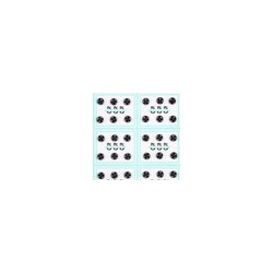 Broche de Presión Negro Prym 48 Tarjetas con 36 Juegos No. 3/0/6 mm 116-Negro
                        116-Negro
                