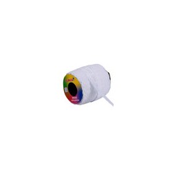 Encaje Liso 100 m Mod. Globito #30 mm
                        Blanco
                        Blanco