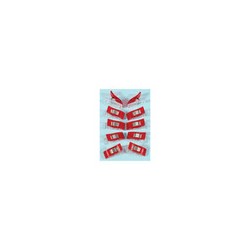 Clips de Plástico para Costura y Tejido Clover 10 Pzs. Mod. 3155