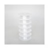 Hilo Nylon Perlux 6 carretes con 100 m No. 0.20 mm