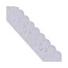 Encaje Liso 100 m Mod. Azalea #52 mm
                        Blanco
                        Blanco