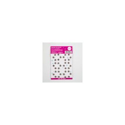 Broche de Presión de Níquel 6 Cajas con 8 Tarjetas de 36 Juegos #00
                        9-116-Negro
                        