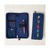 Estuche de aguja maravillosa de madera y acero con puntas intercambiables para bordar Punche Needle Knitpro #2/5 Mod. 21001 (4 p