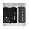 Estuche de aguja maravillosa con puntas intercambiables de madera y acero para bordar punch needle Knitpro #2/5 Mod. 21002 (4 pa
