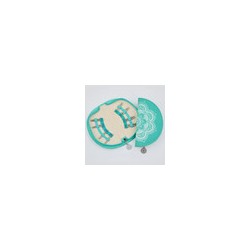 Estuche de agujas de encaje intercambiables de acero Mindful Knitpro #3-3.75/4-6 Mod. 36314 (8 pares)