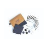Estuche de agujas mini de madera intercambiables Gift Sets Knitpro #3/6 Indigo (7 pares)
