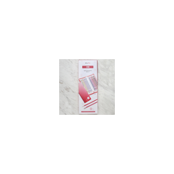 Estuche con agujas rectas de aluminio Zing de 35 cm