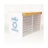 Exhibidor vacío Hilo Anchor Vela 240 nichos con copete Med. 65 x 44 x 42 cm Mod. T7507