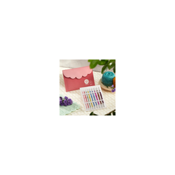 Estuche con Ganchos Crochet con 1 Cabeza de Aluminio Zing