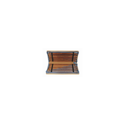 Estuche con Agujas Rectas de Madera Ginger de 35 cm 11 Pares No. 3.5/12
