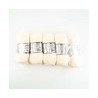 Estambre Silvia Lux 5 Madejas con 100 g
                        11-Blanco
                        9-Negro
                      
