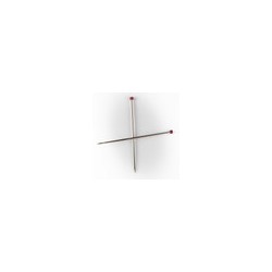 Aguja Recta de Nova Metal de 25 cm No. 6 mm