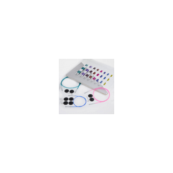 Estuche con Agujas Intercambiables de Aluminio Smartstix 20 Pzas. No. 3.5/8