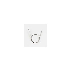 Aguja Circular de Metal Nova Cubics de 40 cm No. 5.0 mm