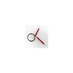 Aguja Circular de Aluminio Zing de 80 cm No. 9 mm
