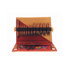 Estuche de Agujas Intercambiables de Madera Ginger 26 Pzas. No. 3.5/12