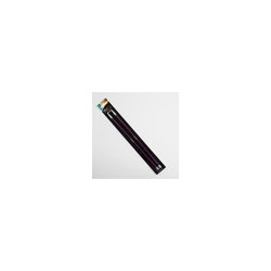 Aguja Recta de Aluminio Zing de 25 cm No. 6 mm