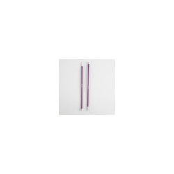 Aguja Recta de Aluminio Zing de 25 cm No. 6 mm