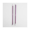 Aguja Recta de Aluminio Zing de 25 cm No. 6 mm