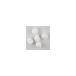 Pompón 100 Pzas. #38
                        11-1-Blanco
                        1-16-Rojo
                        9-20-Negro
  