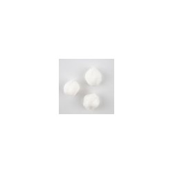 Pompón 100 Pzas. #50
                        11-1-Blanco
                        1-16-Rojo
                        9-20-Negro
  