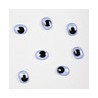 Ojos Movibles Ovalados Taiwán 50 Pzs. No. S9x12 mm