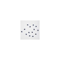 Ojos Movibles Ovalados Taiwán 100 Pzs. No. S5x7 mm