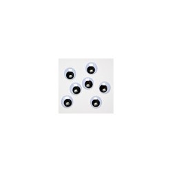 Ojos Movibles Redondos Taiwán 20 Pzs. No. 2.8 cm