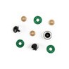 Ojos de Seguridad con Diamantina 100 pares 25 mm
                        5-Azul
                        4-Verde
                