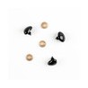 Nariz Triangular de Seguridad 100 Pares No. 22 mm
                        3-Rosa
                        8-Café
                