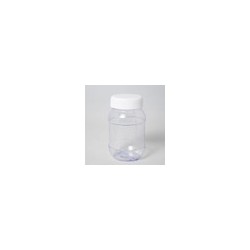 Frasco de Plástico con Tapa Rosca sin Perforar 24 Pzs. No. 100 ml 117-Transparente