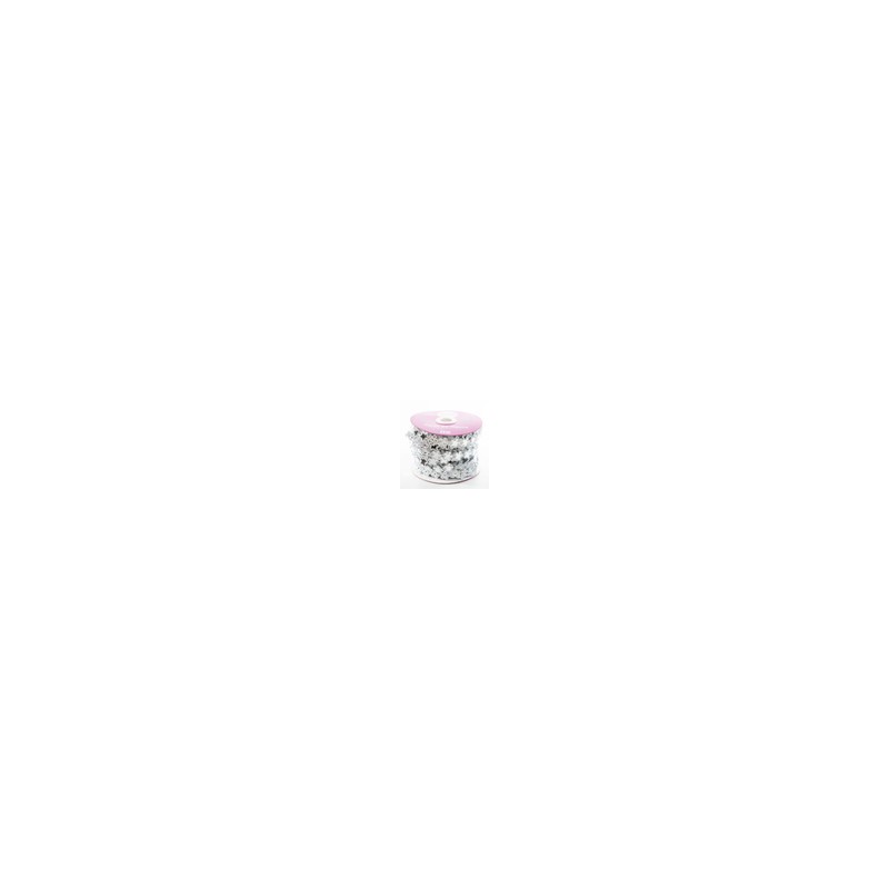 Rollo de Perlas con Figura de Flor Plana 9.14 m
                        13-101-Oro
                        12-102-Plata
        