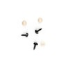 Nariz Triangular de Seguridad 100 Pares No. 9 mm
                        9-Negro
                        3-Rosa
                
