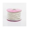 Rollo de Perlas con Brillo 9.14 m #3
                        11-123-N Blanco Perla Nacarado
                        11-123-P Bla