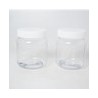 Frasco de Plástico con Tapa Rosca sin Perforar 24 Pzs. No. 250 ml 117-Transparente
