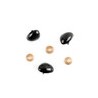Nariz Triangular de Seguridad 100 Pares No. 26 mm
                        9-Negro
                        8-Café
               