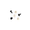 Nariz Triangular de Seguridad 100 Pares No. 12 mm
                        9-Negro
                        3-Rosa
               