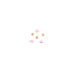 Nariz Triangular de Seguridad 100 Pares No. 20 mm
                        9-Negro
                        3-Rosa
               