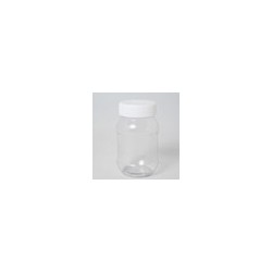 Frasco de Plástico con Tapa Rosca Perforada 24 Pzs. No. 100 ml 117-Transparente