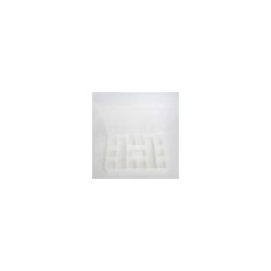 Caja Plana Multiusos Grande 117-Transparente