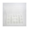 Caja Plana Multiusos Grande 117-Transparente